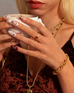 Amante Fille Carnelian Bague