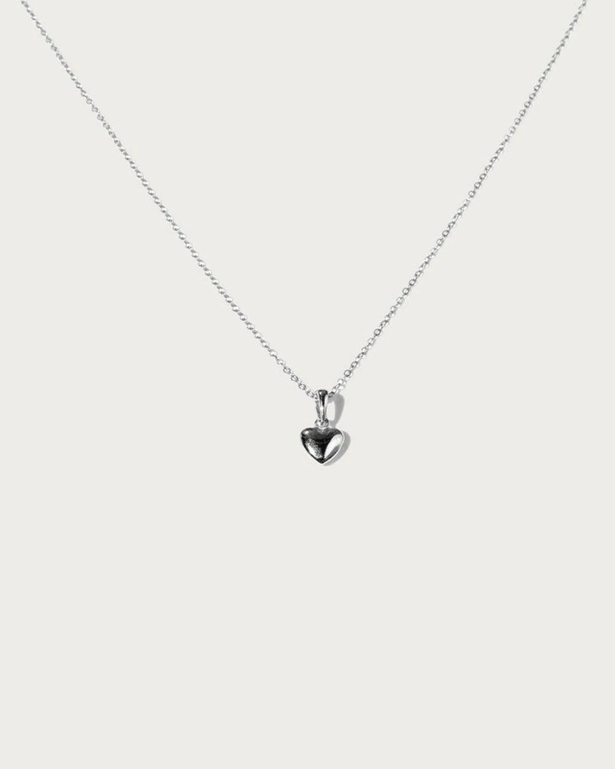 Audrey Collier Coeur En Argent