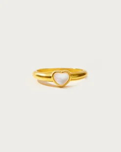 Bague Cœur Devon Dorée