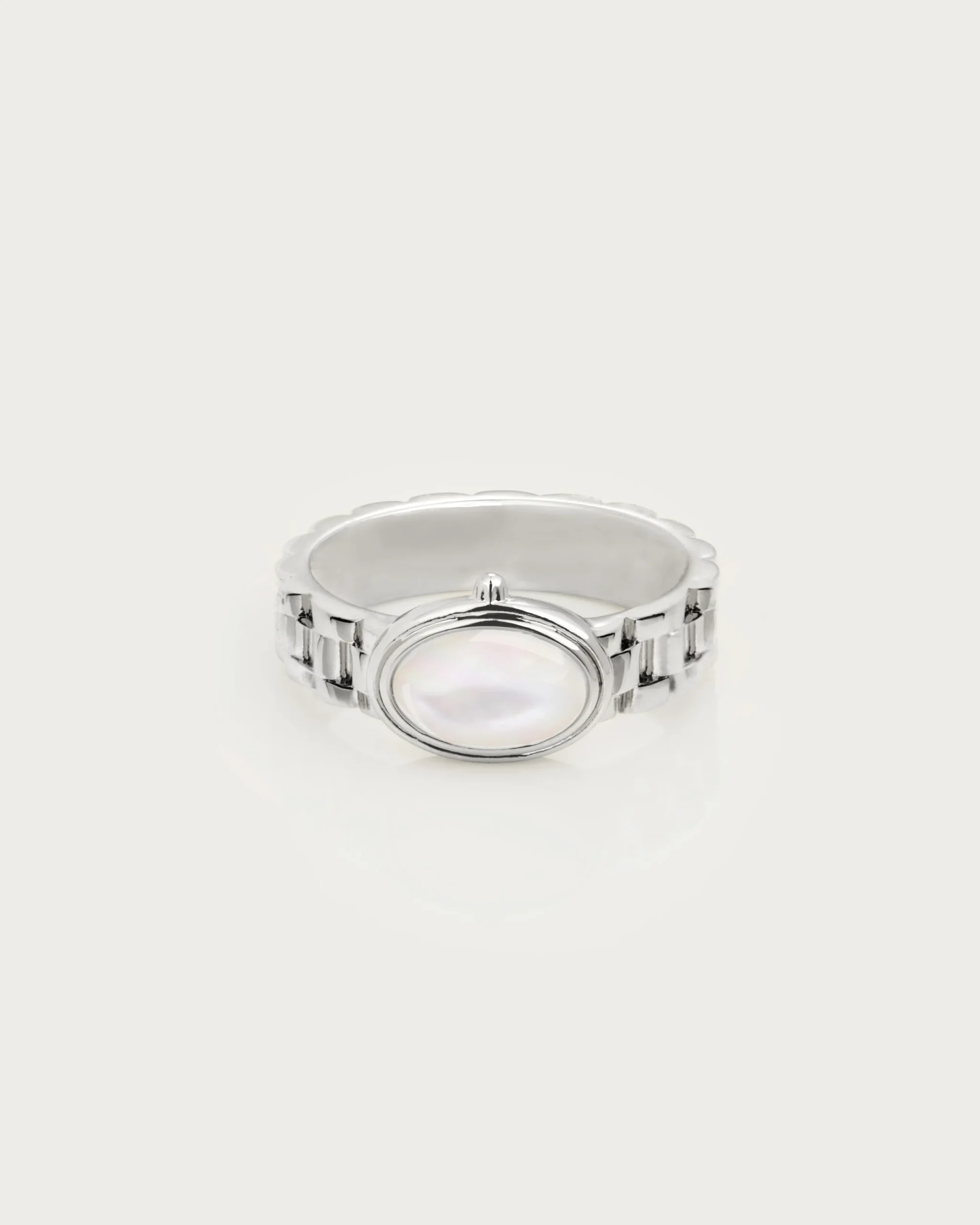 Bague De Bracelet de Montre en argent