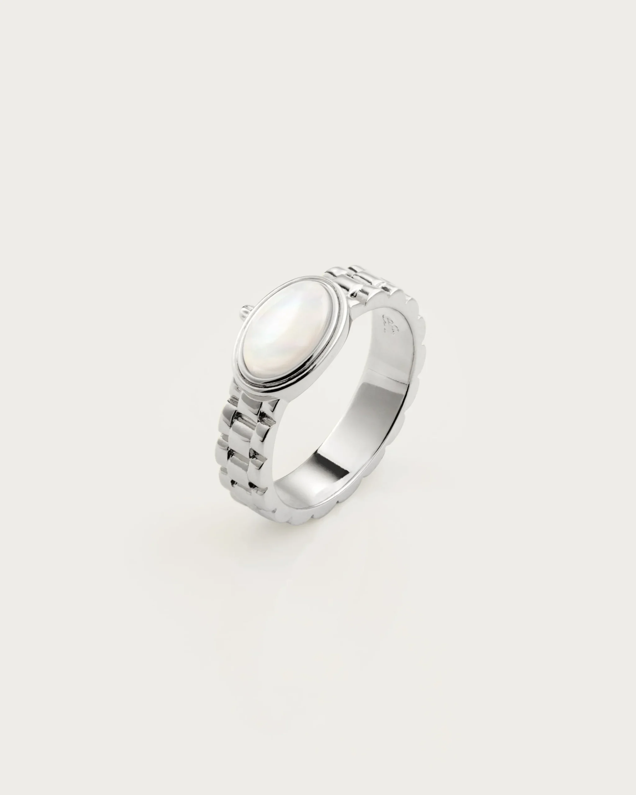 Bague De Bracelet de Montre en argent