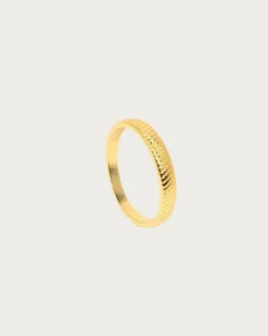Bague En Sergé Doré