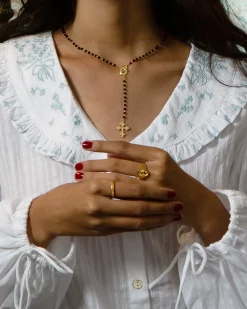 Bague En Sergé Doré