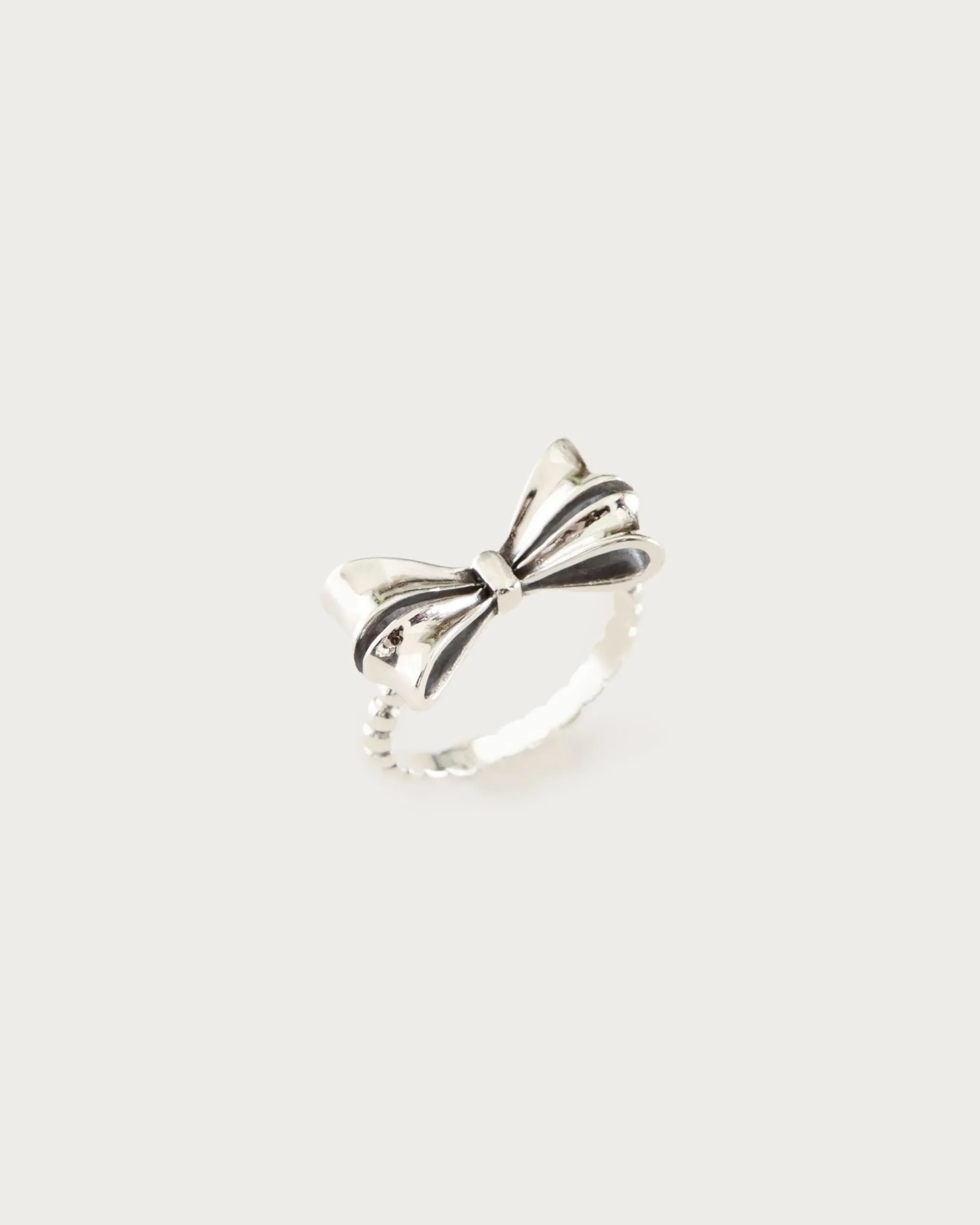 Bague Nœud En Argent