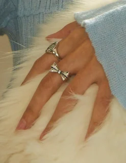 Bague Nœud En Argent