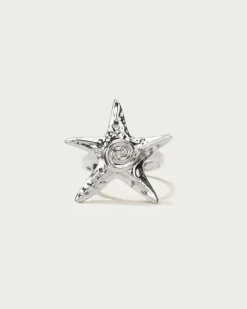 Bague Étoile de Mer Dorée