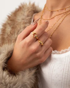 Bague Étoile Et Lune