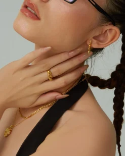 Bague Torsadée Or