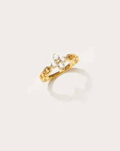 Bague Trèfle Chanceux En Or