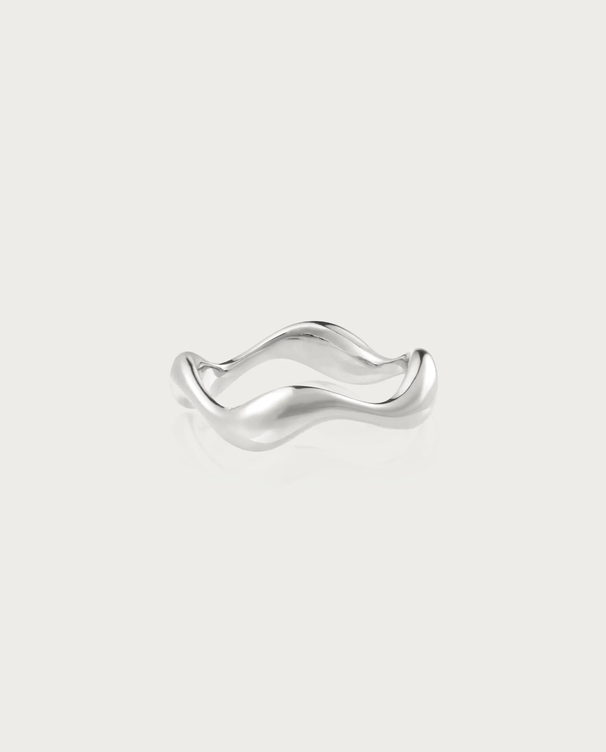 Bague Vague En Argent
