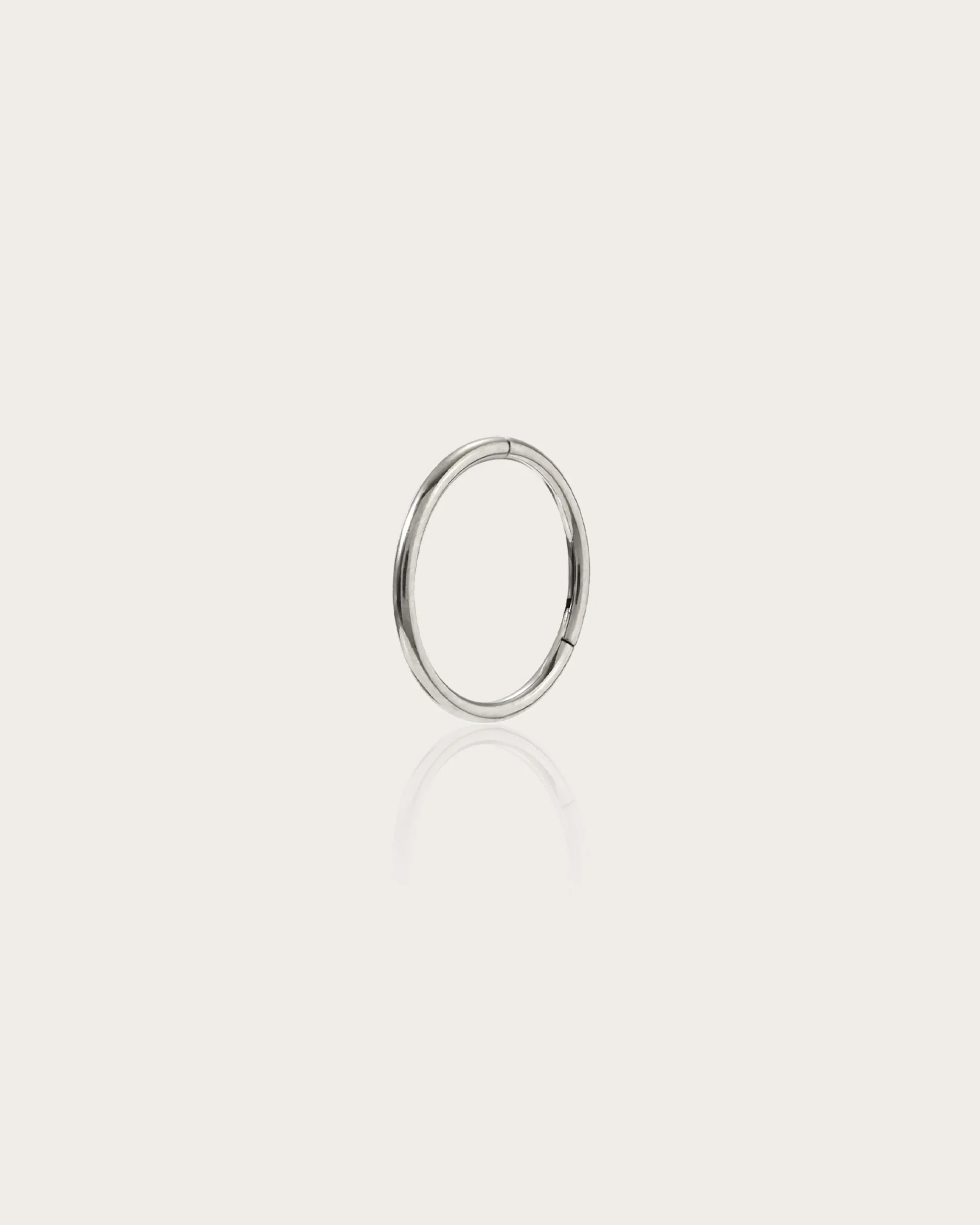 Boucle d'Oreille Mini Créole Simple En Or