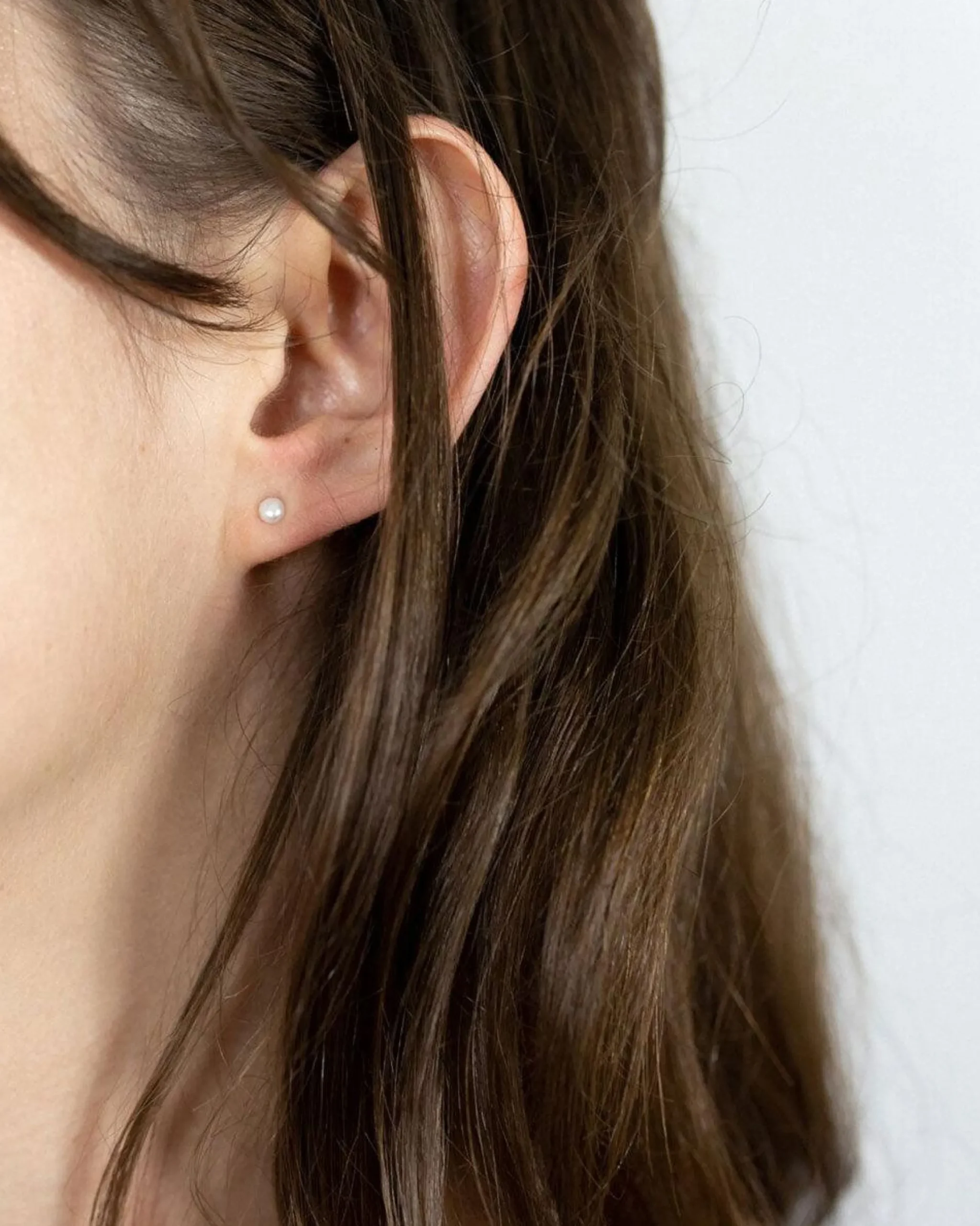 Boucles d'Oreilles À Tige En Perles Quotidiennes