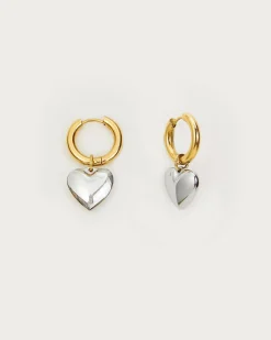 Boucles d'Oreilles Coeur Audrey