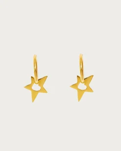 Boucles d'Oreilles Coeur Étoile