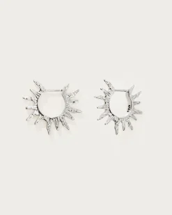 Boucles d'Oreilles Créoles Soleil