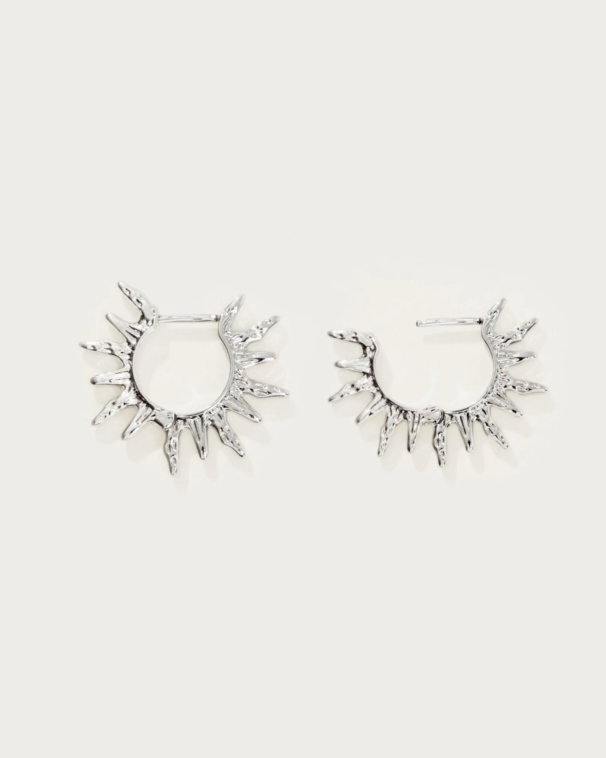 Boucles d'Oreilles Créoles Soleil