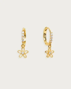 Boucles d'Oreilles Créoles Flora