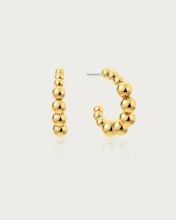 Boucles d'Oreilles Créoles Sphère