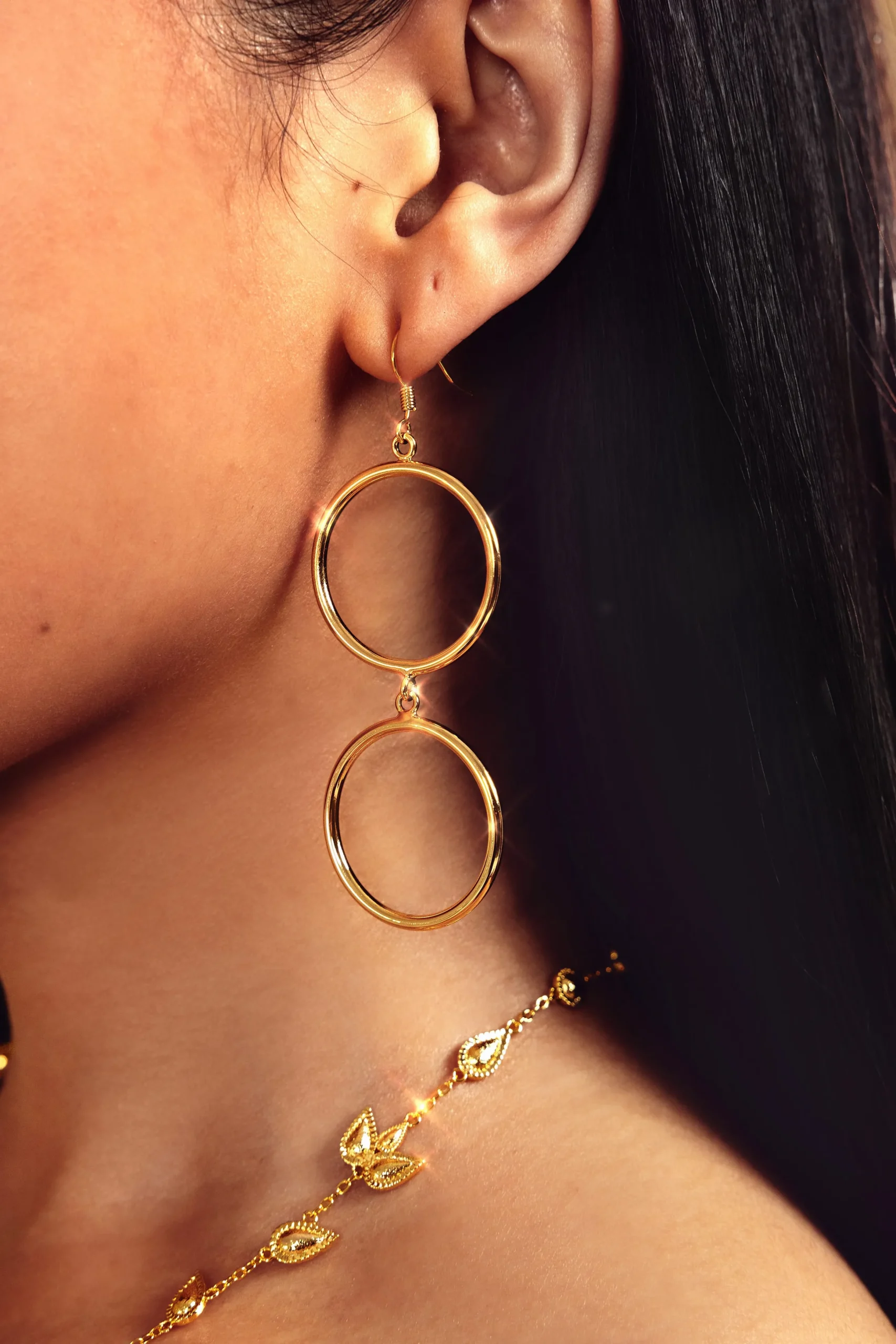 Boucles D'oreilles en boucle