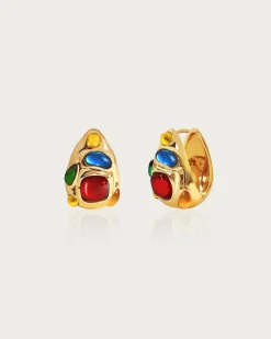 Boucles d'Oreilles Fleuries