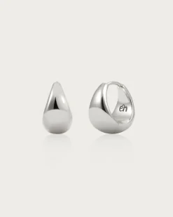 Boucles d'Oreilles Goutte d'Eau Dorées