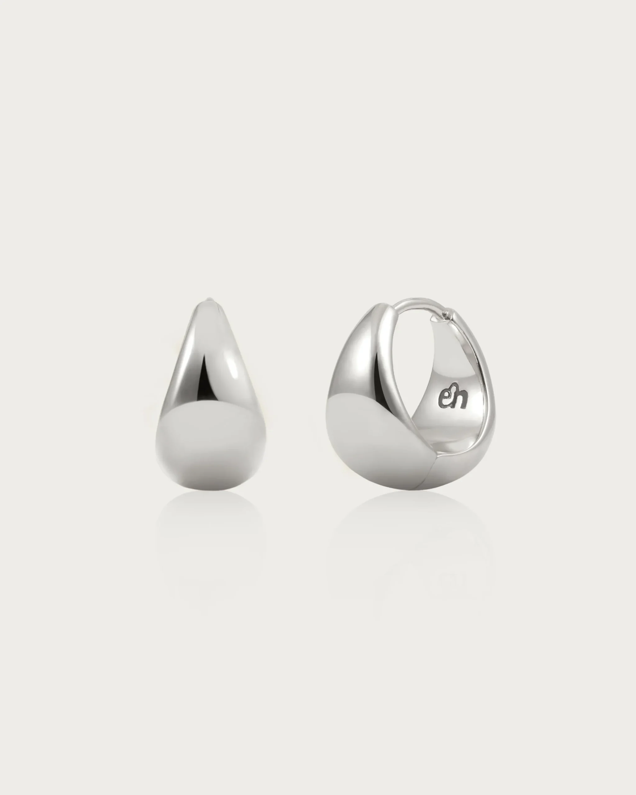 Boucles d'Oreilles Goutte d'Eau Dorées