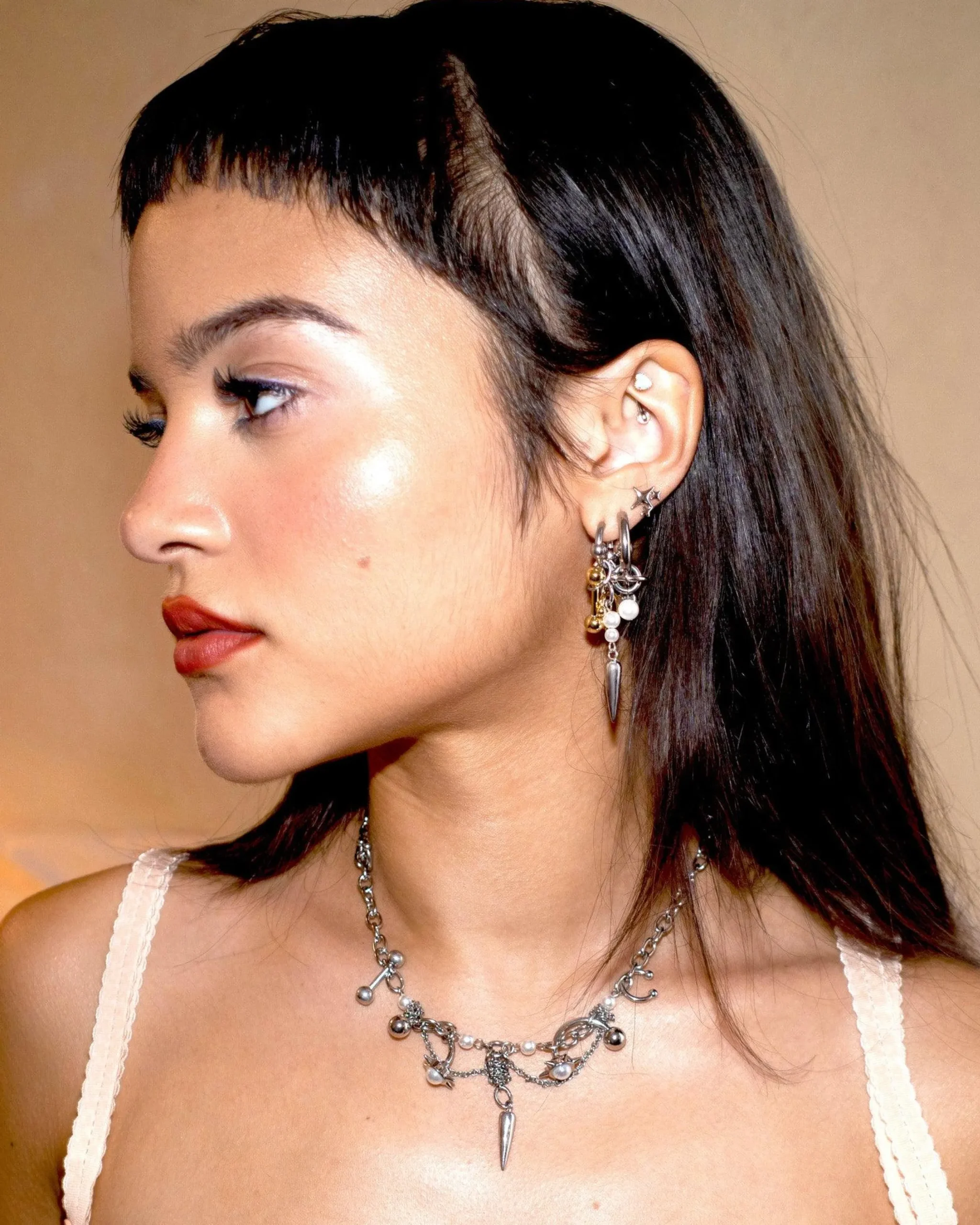 Boucles d'Oreilles Muse de Minuit