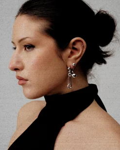 Boucles D'oreilles trea En argent