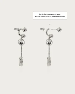 Boucles D'oreilles trea En argent