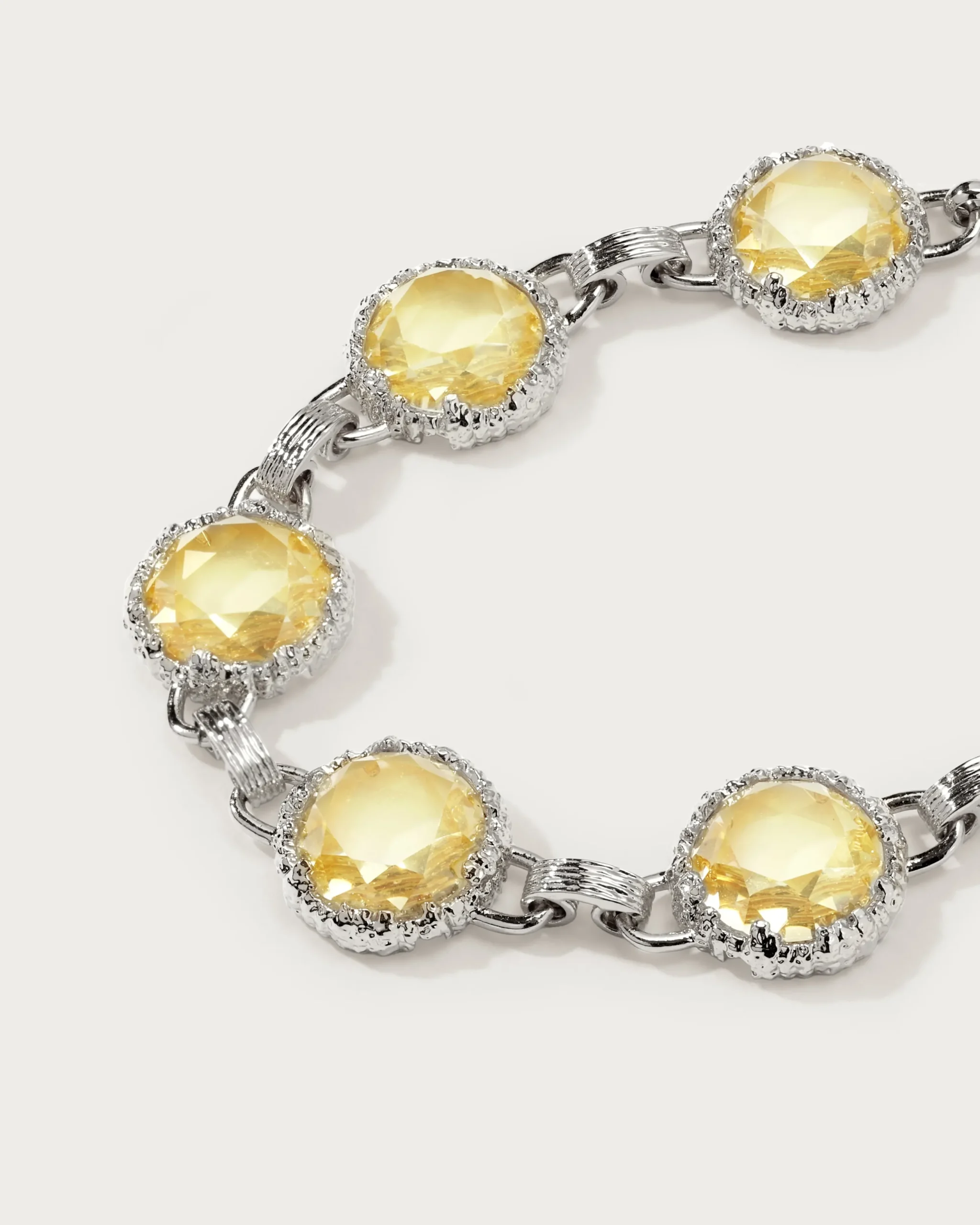 Bracelet En Quartz miel
