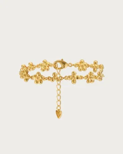 Bracelet Molécule Daisy En Argent