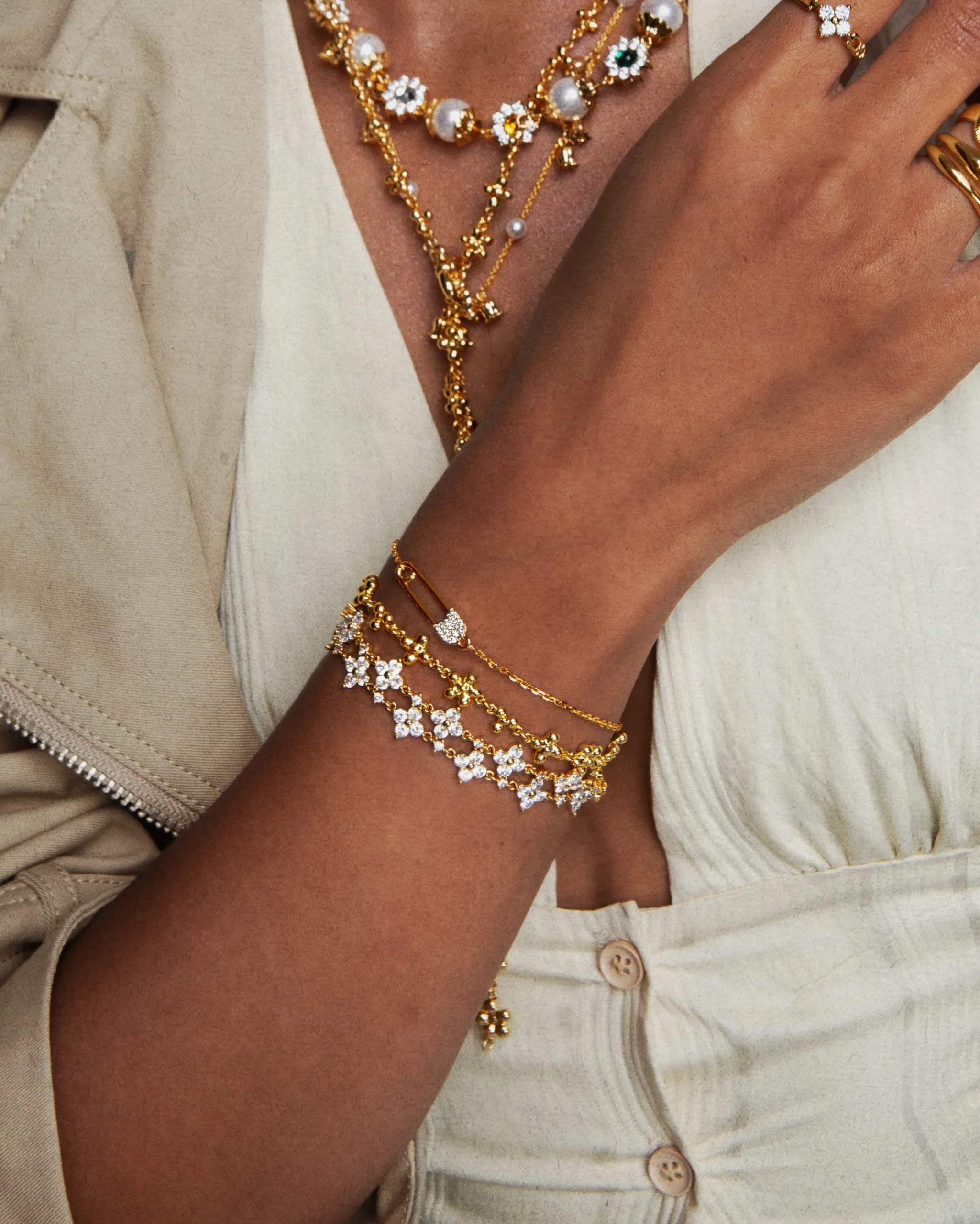 Bracelet Épingle À Nourrice