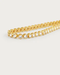 Bracelet Tennis En Or