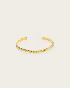 Bracelet Texturé Doré