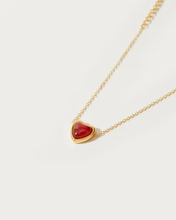 Carnelian Bracelet Coeur Pierre