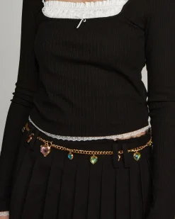 Ceinture Taille Avec Breloque Cœur
