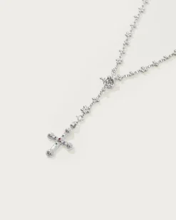 Chaîne de Molécules Marguerite En Argent