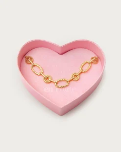 Coffret Cadeau En Forme de Coeur En Rose