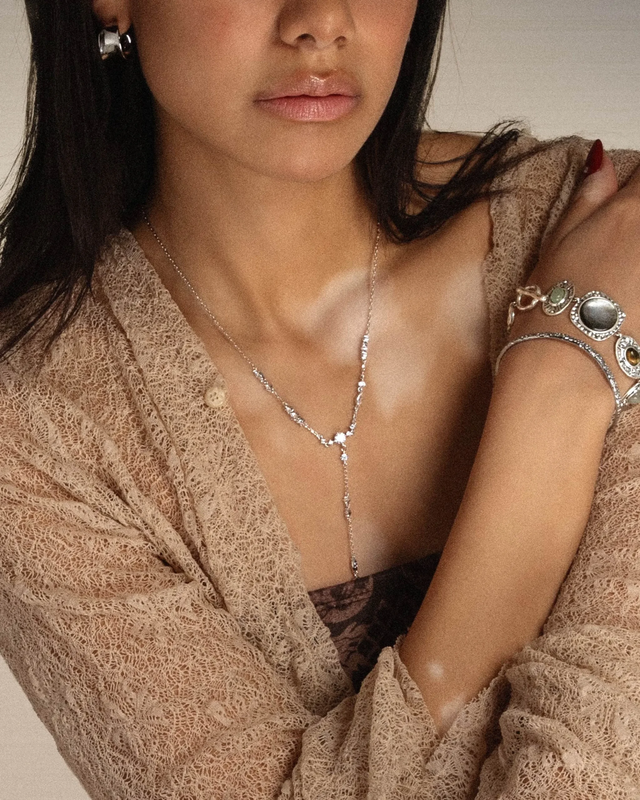 Collier Adriana En Argent