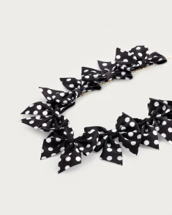 Collier Avec Nœud À Pois
