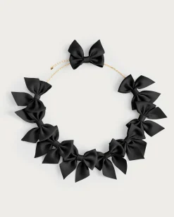 Collier Avec Nœud À Pois
