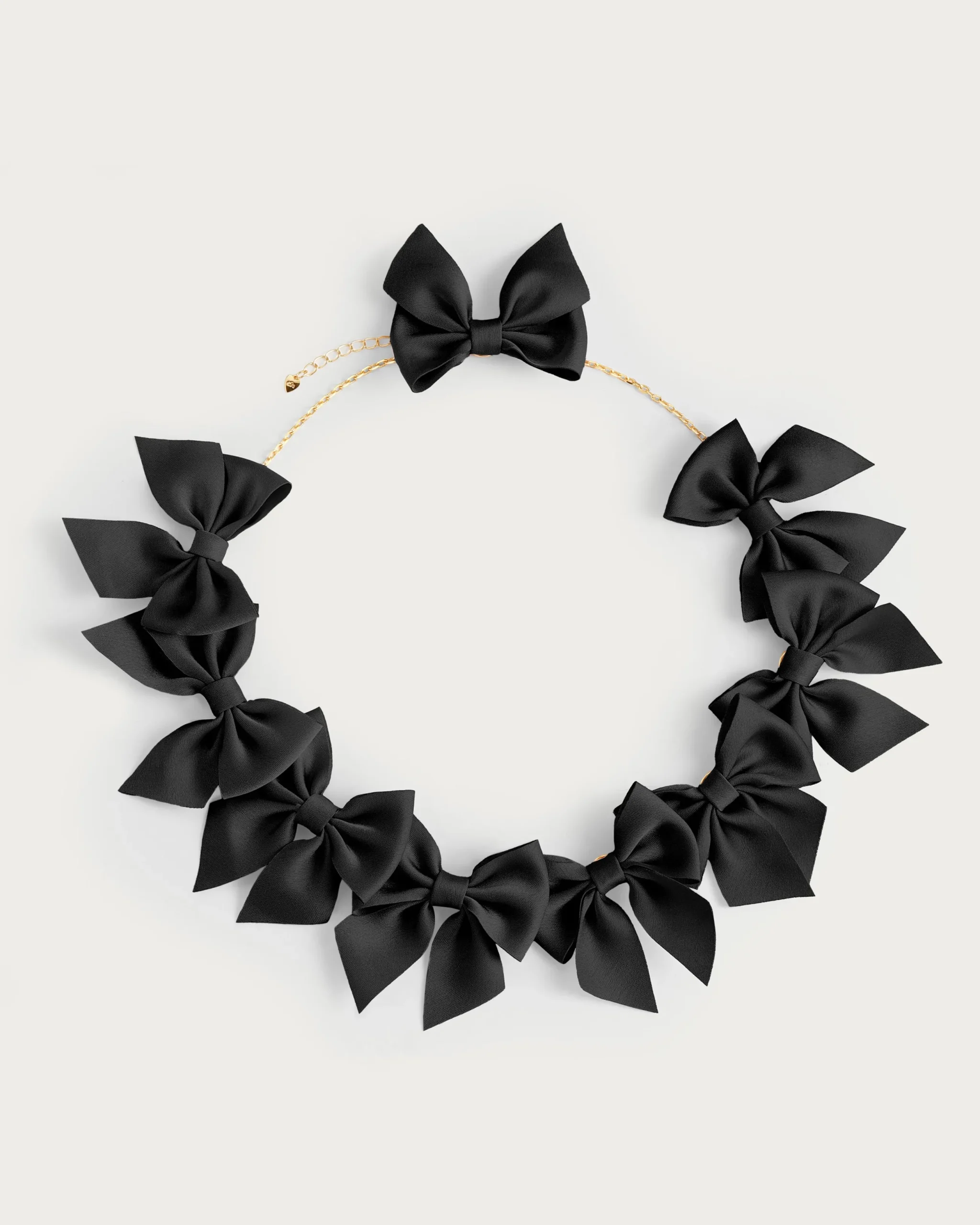 Collier Avec Nœud À Pois