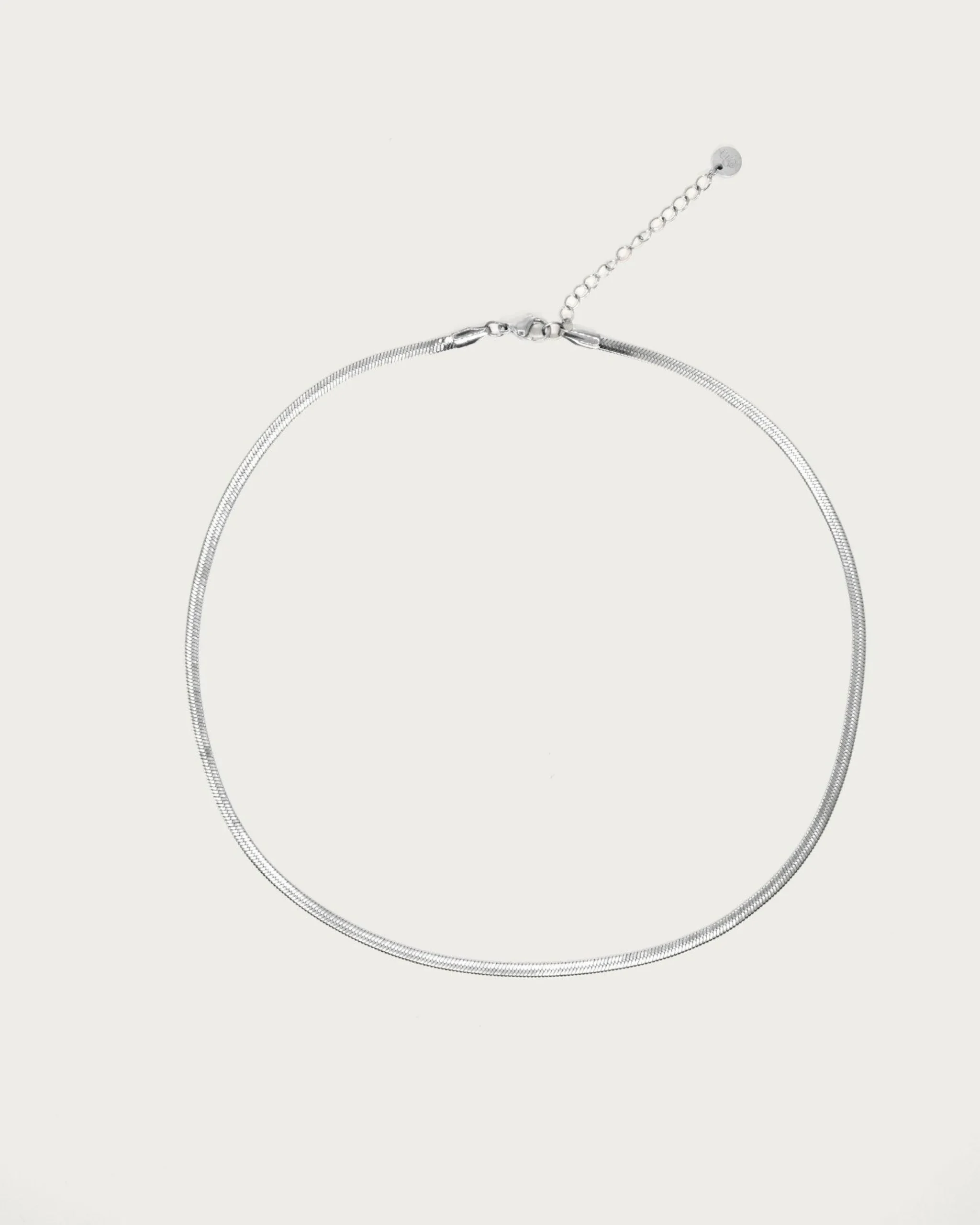Collier Chaîne À Chevrons de 3 Mm