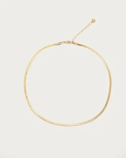 Collier Chaîne À Chevrons de 5 Mm