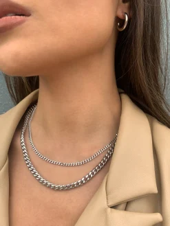 Collier Chaîne Cubaine