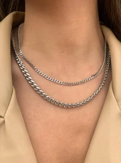 Collier Chaîne Cubaine