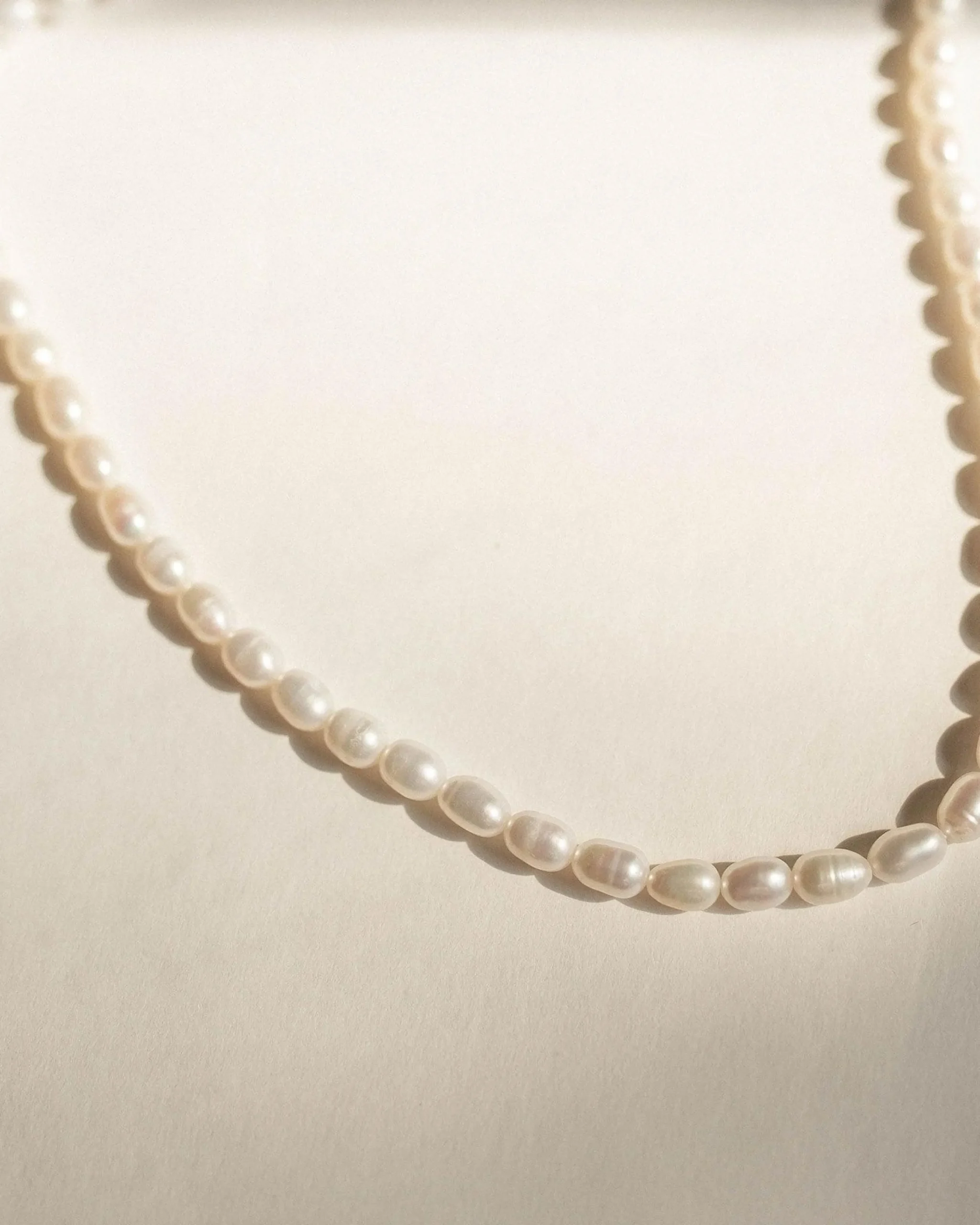 Collier Chaîne de Perles Naturelles