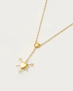 Collier Chapelet Trois d'Épées En Or