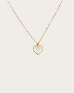 Collier Coeur Nacre