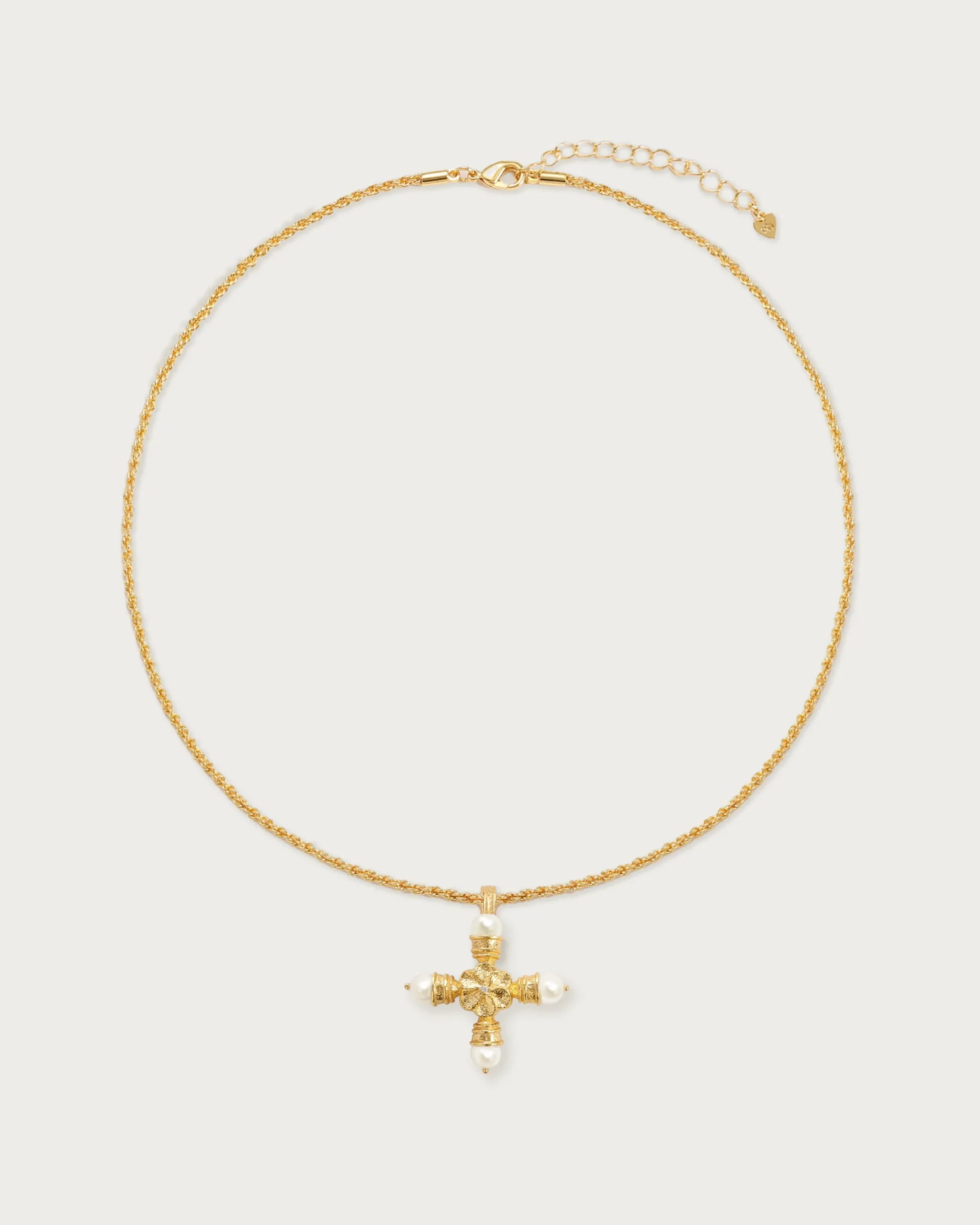Collier Croix de Perles Florence